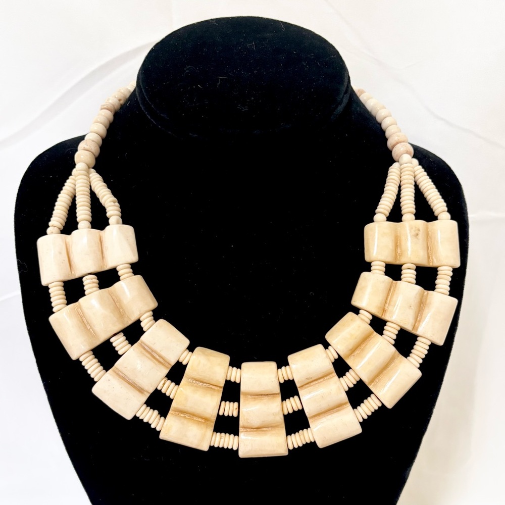 Handmade Bone choker Necklace